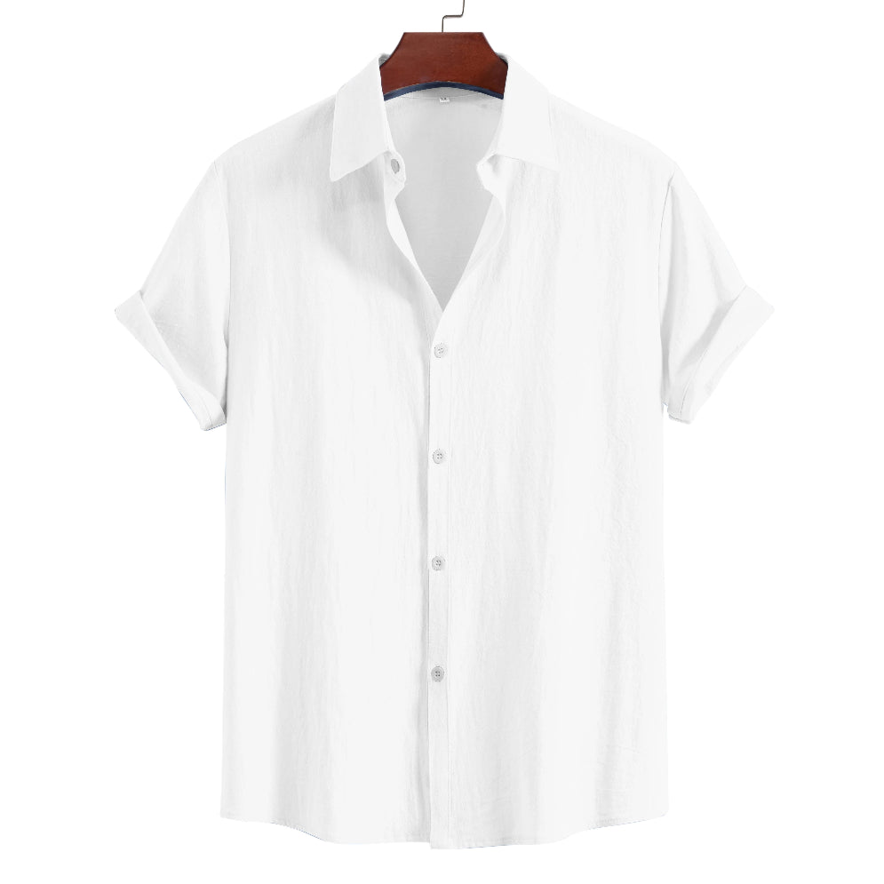Montreve  Summer Lapel Short Sleeve Shirt